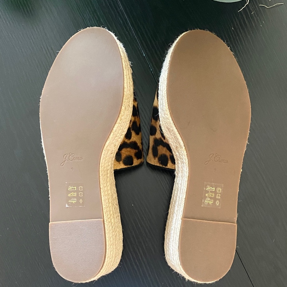 J. Crew Leopard Print Sandals - Picture 4 of 6